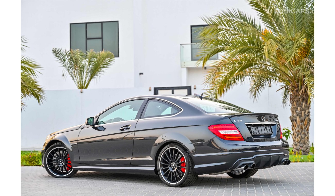 مرسيدس بنز C 63 AMG 3,183 P.M | Performance Package | 0% Downpayment | Full Option | Immaculate Condition