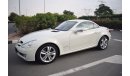 Mercedes-Benz SLK 200 HARD TOP CONVERTIBLE 2009 GCC SPECS LOW MILEAGE