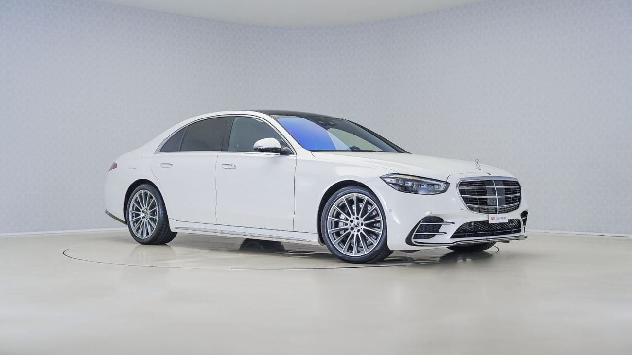 Mercedes-Benz S 500 Special Offer | AED 5,004 PM | Up to 3 Years Warranty Unlimited | 2021 Mercedes-Benz S500 AMG Line