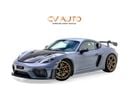 بورش كايمان 718 Cayman | GT4 RS Weissach | GCC Spec | With Warranty