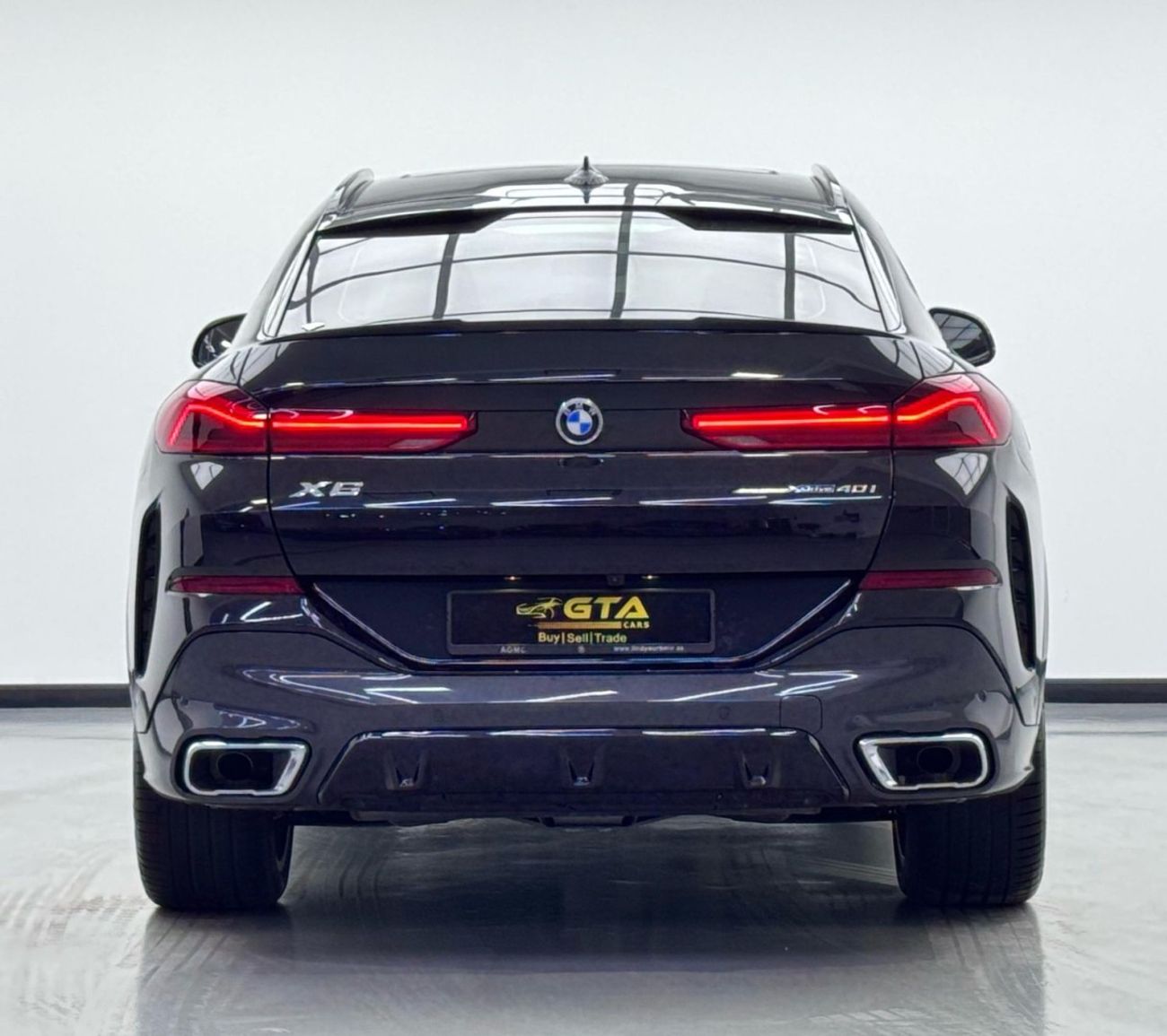 بي أم دبليو X6 40i M Sport 3.0L 2022 BMW X6 xDrive40i, Full Options, Agency Warranty & Service Contract 10/26, FSH,