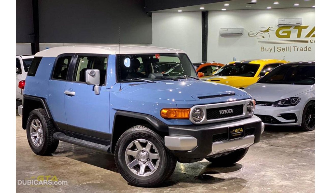 تويوتا إف جي كروزر 2020 Toyota FJ Cruiser GXR, November 2022 Toyota Warranty, Full Service History, Low KMs, GCC