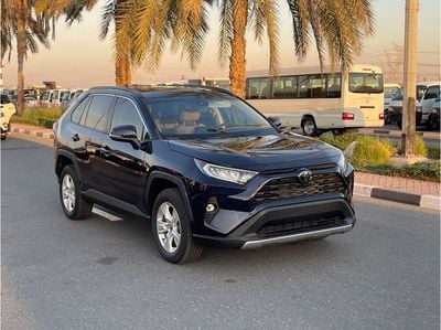Toyota RAV4 2021 DARK BLUE TOYOTA RAV4 XLE IMPORTED FROM USA