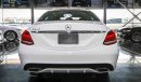 مرسيدس بنز C 250 2018, 2.0L Turbo GCC, 0km with 2 Years Unlimited Mileage Dealer Warranty