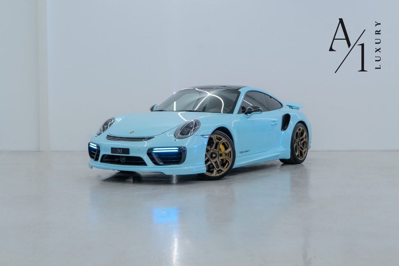Porsche 911 2017 Porsche 911 Turbo S, Techart Orignal Kit, Full service History, American Spec