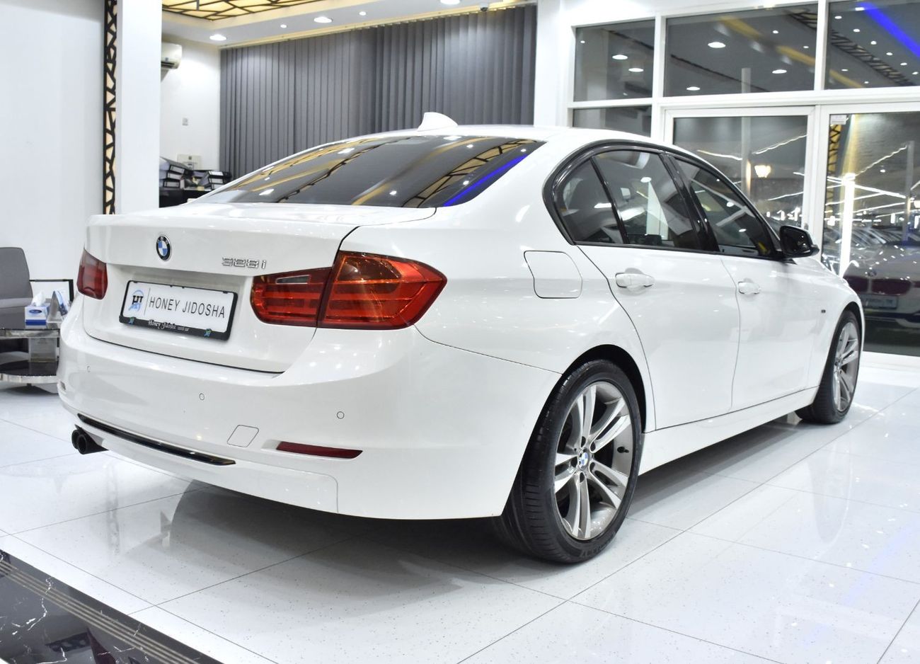 بي أم دبليو 328i EXCELLENT DEAL for our BMW 328i Sport ( 2014 Model ) in White Color GCC Specs
