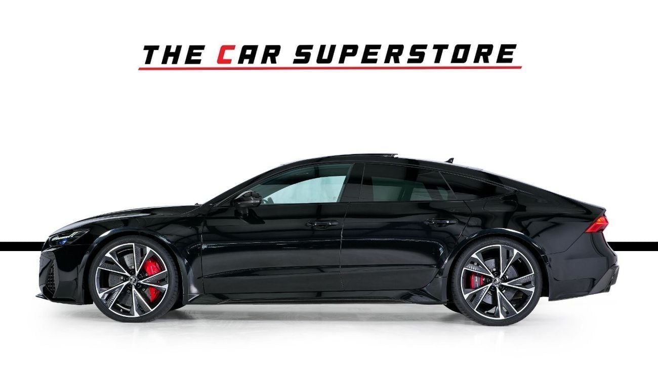 أودي RS7 SPORTBACK Carbon Fiber Package-Audi Ceramic Braking System-Red Calipers-Premium Leather Interior