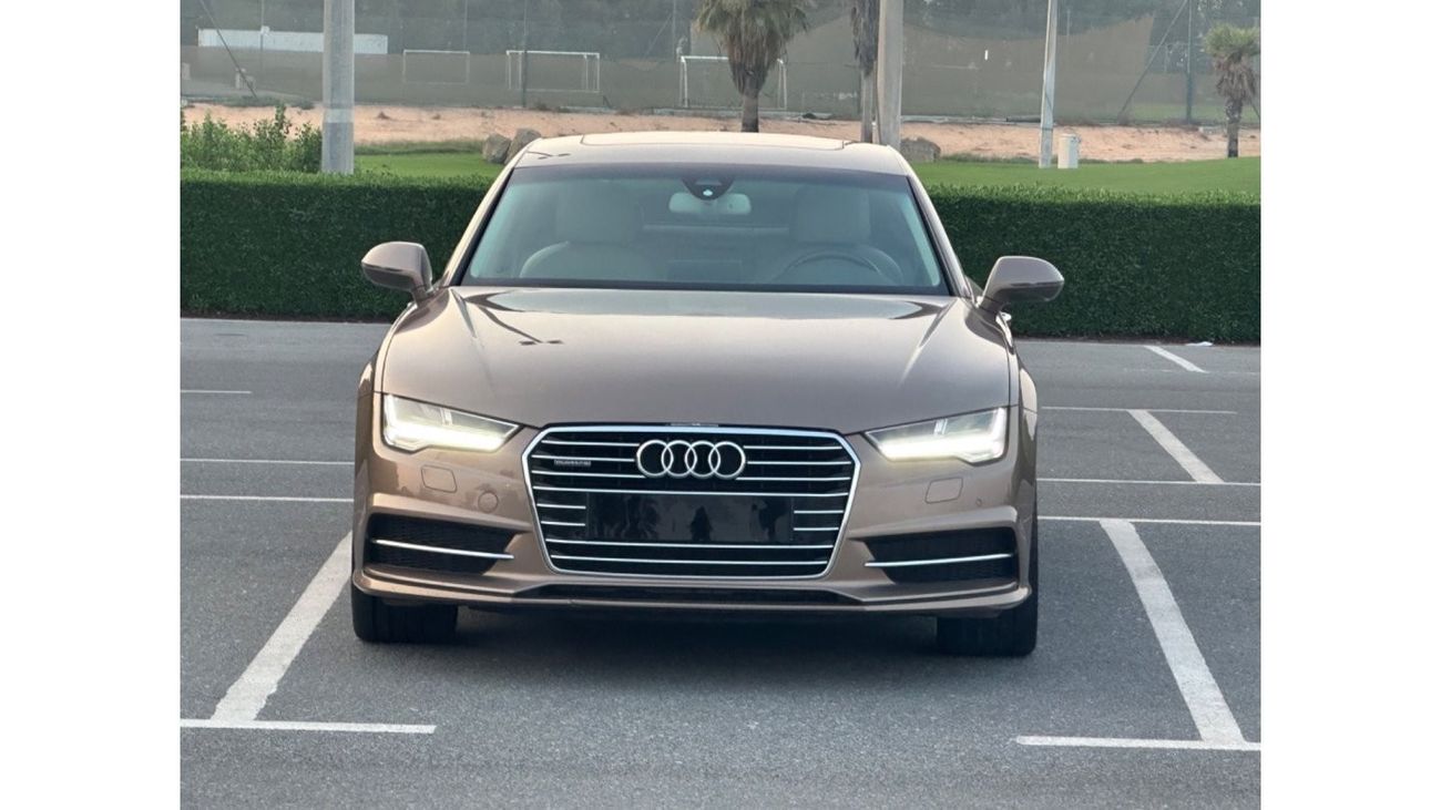 Audi A7 35 FSI quattro Exclusive MODEL 2015 GCC CAR PERFECT CONDITION INSIDE AND OUTSIDE FULL OPTION PANORAM
