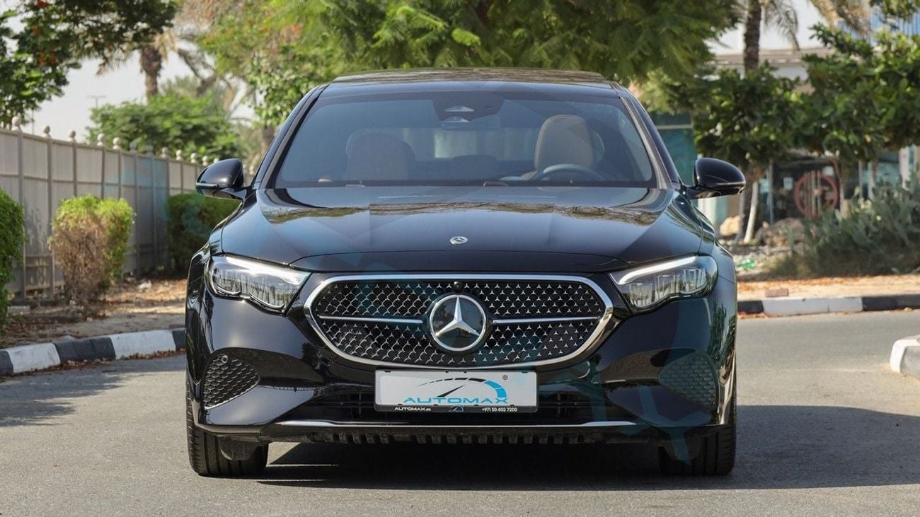 Mercedes Benz E200 (For Export , НА ЭКСПОРТ) Avantgarde EQ Boost 2.0L RWD GCC 2026 Без пробега