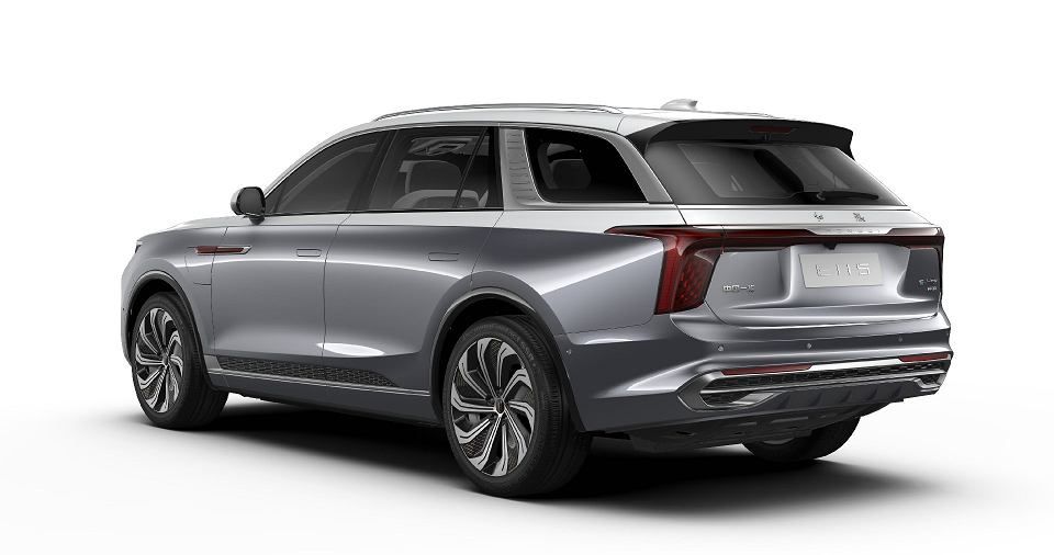 HONGQI HS9 exterior - Rear Right Angled