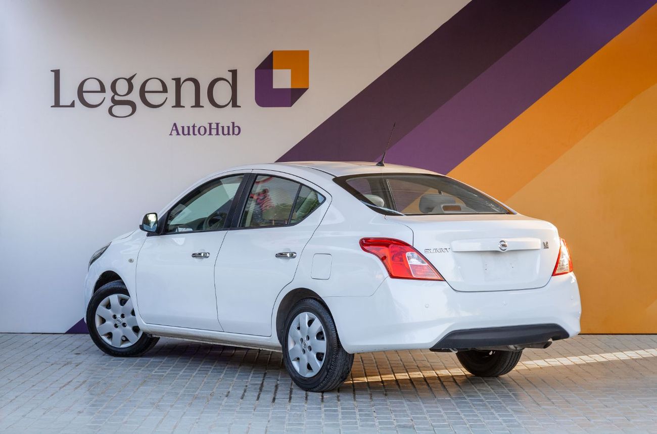 Nissan Sunny SV 1.5L l GCC | Zero Down Payment | AED 384 Monthly | Unlimited Kms Warranty