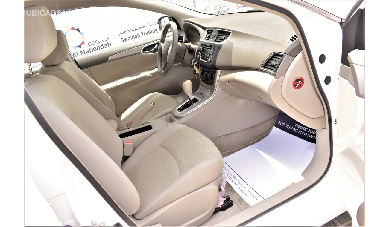 Nissan Sentra AED 840 PM | 0% DP | 1.6 S GCC WARRANTY