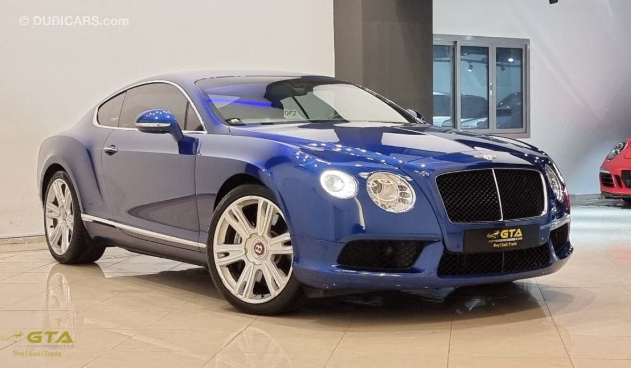 بنتلي كونتيننتال جي تي 2015 Bentley Continental GT, Full Service History, GCC