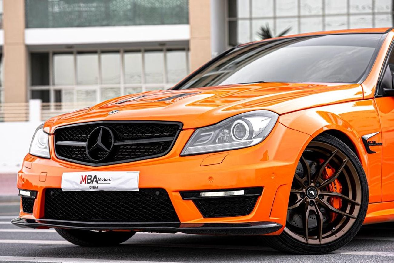 Mercedes-Benz C 63 AMG Arab GT Edition 630HP
