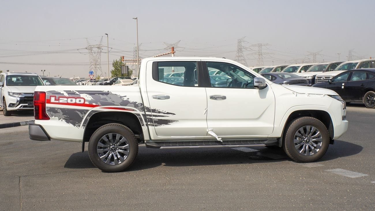 Mitsubishi L200 Brand New Mitsubishi L200 GLS 2025 Export 2.5L 4WD M/T|White/Black|L200-GLS-AT-25|