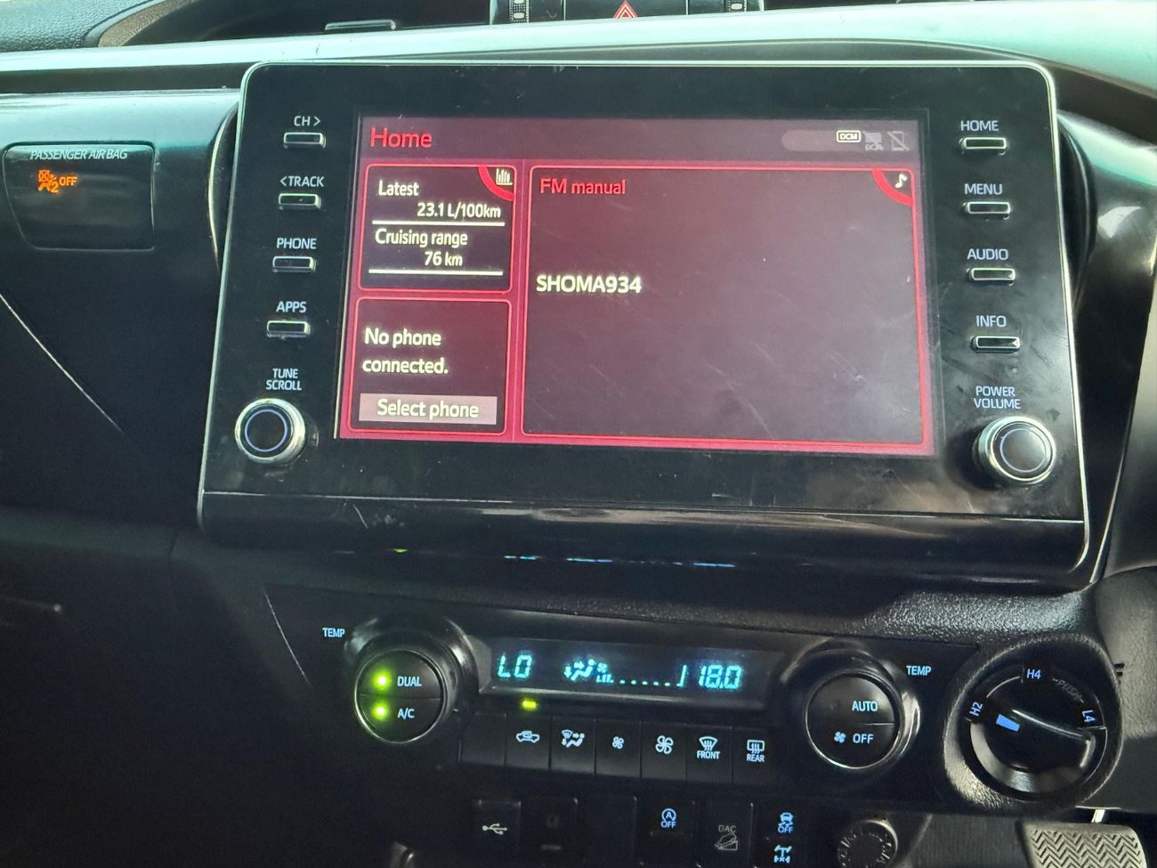 Toyota Hilux SR5 full option 4x4 top of the range export from Australia right hand drive