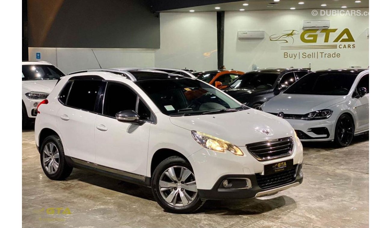 Peugeot 2008 2015 Peugeot 2008 Active, Warranty, Full Peugeot Service History, Low KMs, Single Owner, GCC