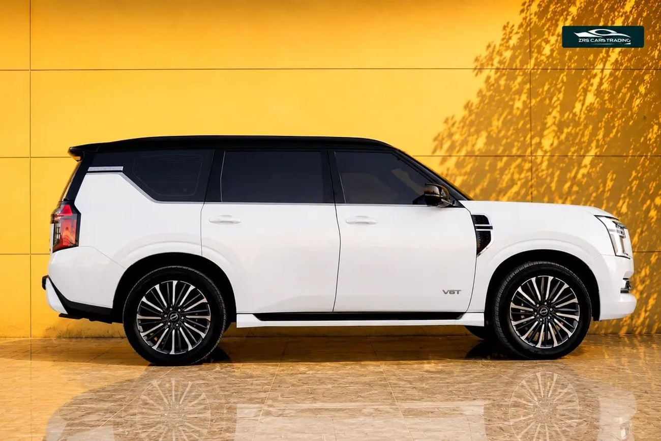 Nissan Patrol Le Platinum City GCC Specs / AW Rostamani Warranty + Service