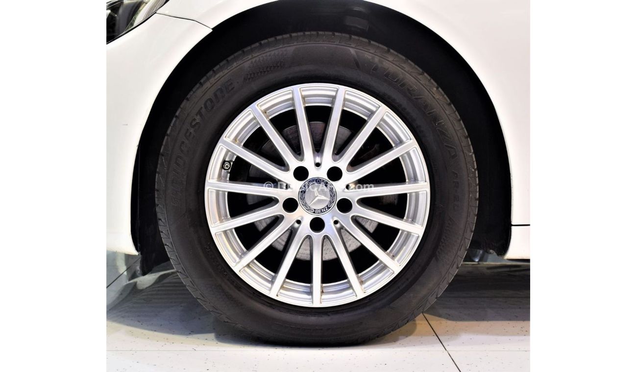 مرسيدس بنز C 180 AMAZING Mercedes Benz C180 1.6L 2016 Model!! in White Color! GCC Specs