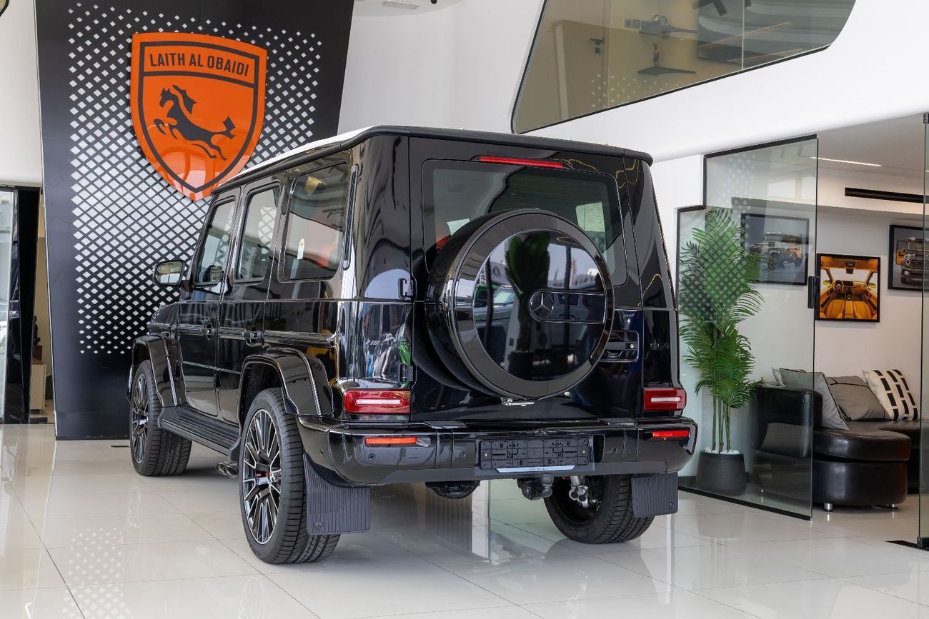 مرسيدس بنز G 63 AMG 4MATIC SUV Mercedes Benz G63 AMG - Double Night Package - Fully Loaded- Carbon Fiber Interior - 2025