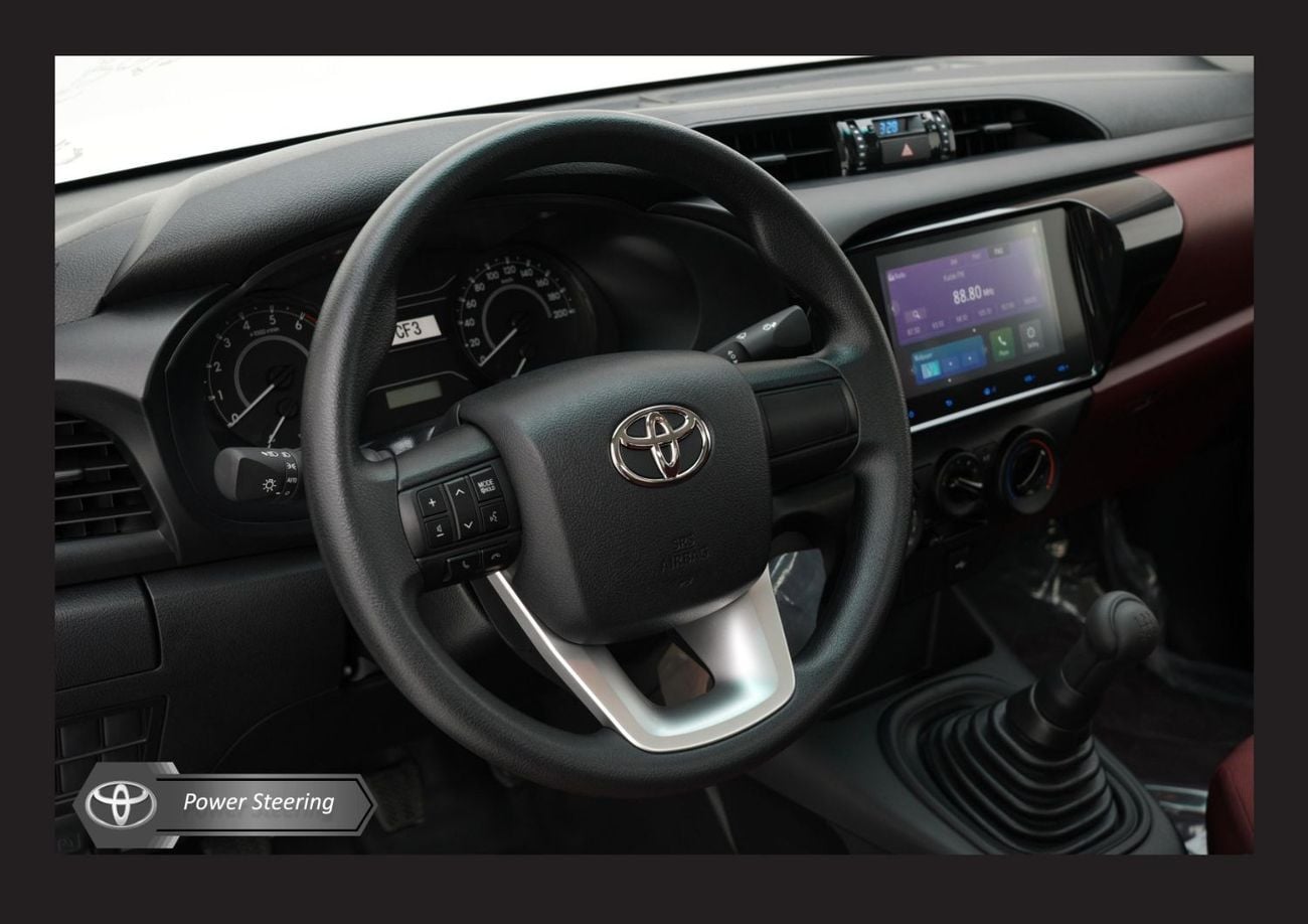 تويوتا هيلوكس GL #Sl TOYOTA HILUX 2.0L 4X2 S/C M/T PTR 2026 Export only