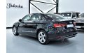 أودي A3 EXCELLENT DEAL for our Audi A3 30TFSi ( 2017 Model ) in Black Color GCC Specs