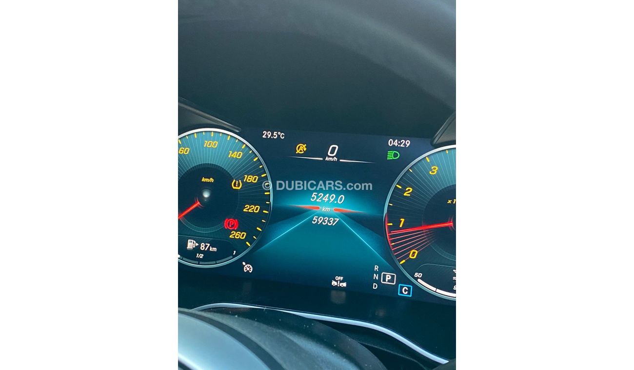 Mercedes-Benz C 200 Coupe Mercedes Benz AMG C200 cuop 2021 GCC FULL OPTION under warranty FULL service history