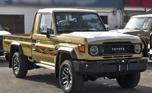 تويوتا لاند كروزر بيك آب SINGLE CAB 4.0L V6 4WD A/T GAS BEIGE S.ARABIA