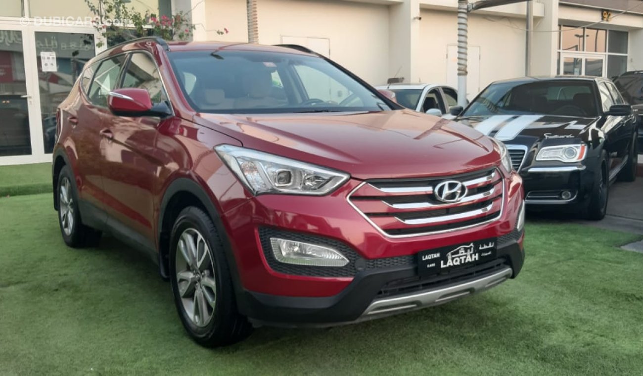 Hyundai Santa Fe Gulf No. 2 cruise control rear wing, burgundy color, inside beige rings, sensors in excellent condit