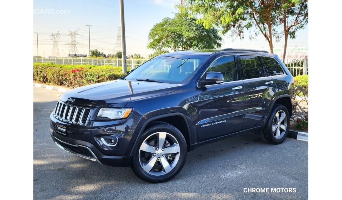 جيب جراند شيروكي 2014 Jeep Grand Cherokee Limited 5dr SUV, 3.6L 6cyl Petrol, Automatic, Four Wheel Drive  290 BHP