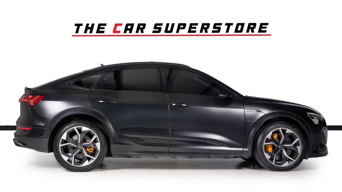 Audi etron 95 kWh Quattro SLine-GCC-Al Nabooda Warranty &amp; Service Package Until 11/2027