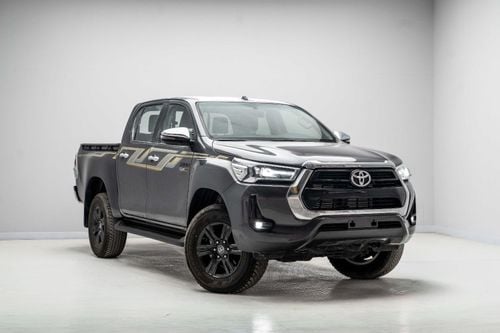 Toyota Hilux GLX 2.4L Diesel - Grey Metallic Inside Black | Export Only
