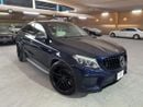 مرسيدس بنز GLE 43 AMG Coupe 3.0L MERCEDES GLE 43 AMG COUPE 2017 | CAVANSITE BLUE PAINT | DESIGNO PACKAGE | CARBON INTERIOR