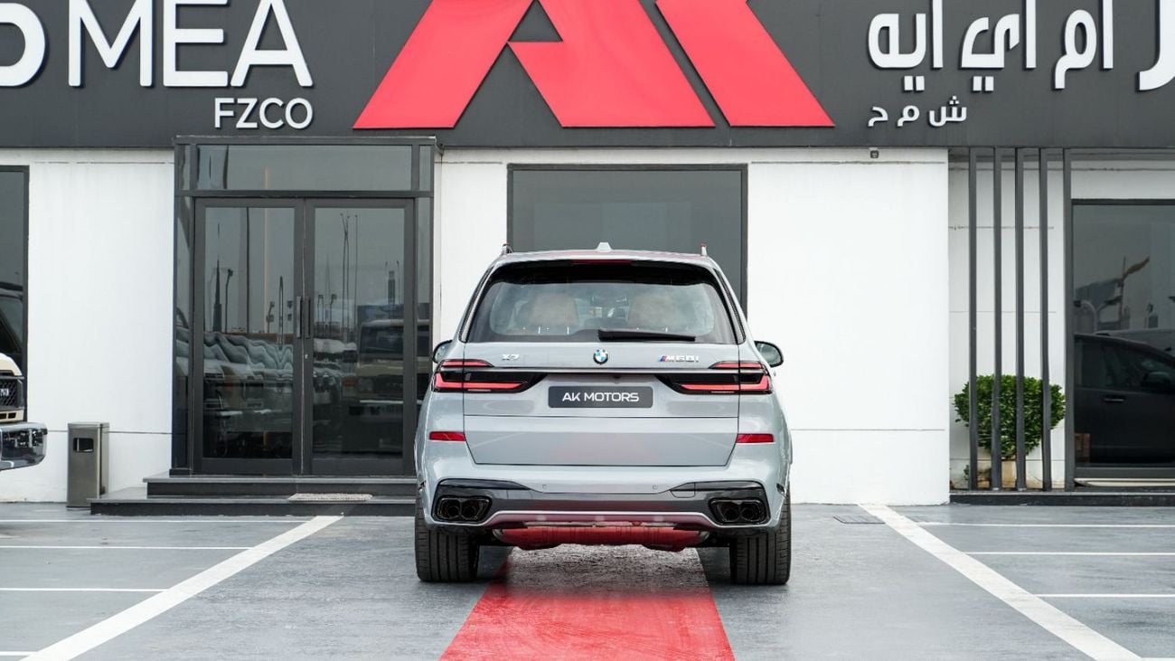بي أم دبليو X7 M60i xDrive M-Sport Pro V8 Brooklyn Grey Metallic 2026 MY Export Only