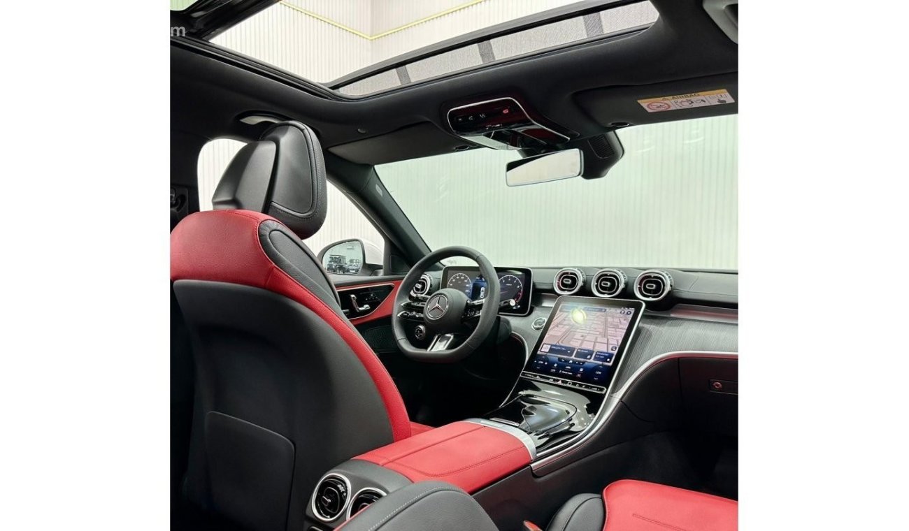 مرسيدس بنز C 200 2023 Mercedes-Benz C200 AMG Premium Plus, Mercedes Warranty 2028, Mercedes Service History, GCC