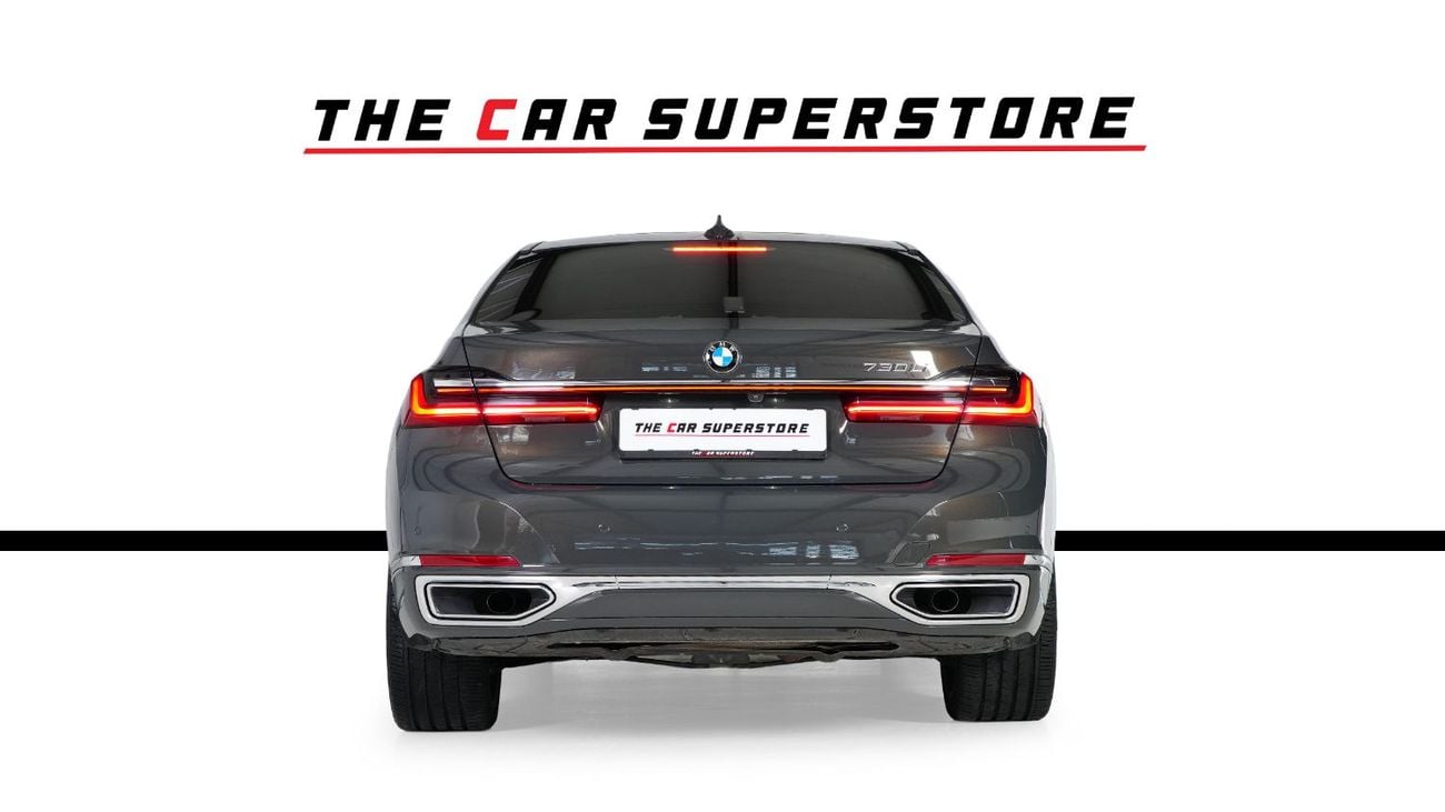 BMW 730Li M SPORT Rear Seat Entertainment-INDIVIDUAL Premium Leather Interior-High Specification