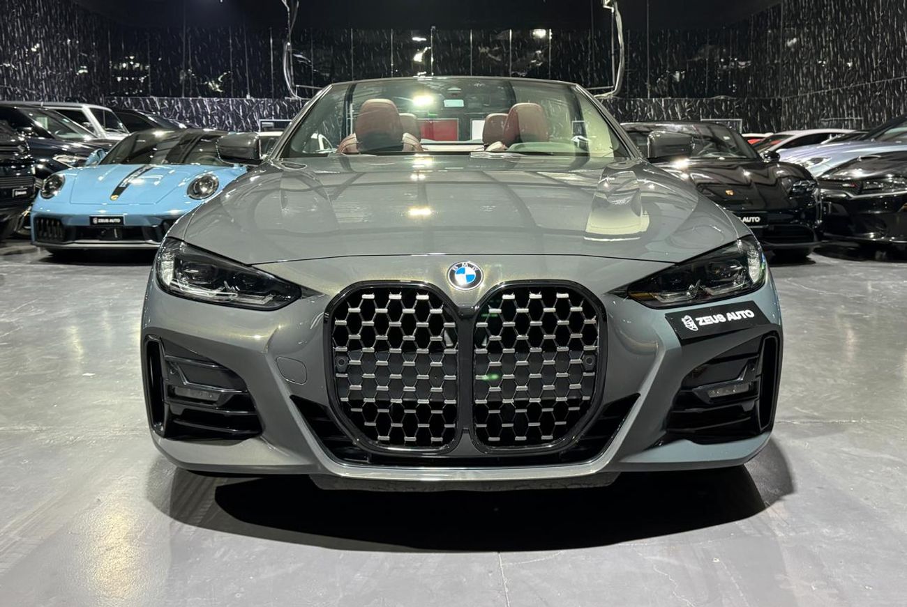 بي أم دبليو 430i M Sport 2.0L (258 HP) 2022 BMW 430i Cabriolet, May 2027 BMW Warranty + Service Pack, Low Kms, GCC
