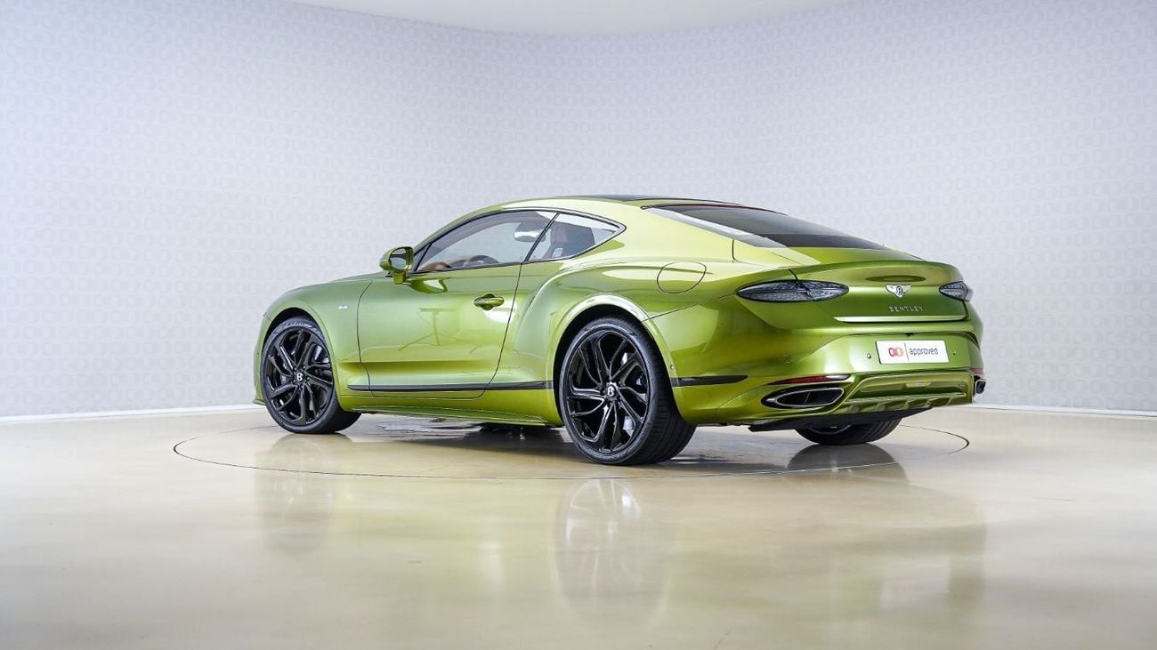 Bentley Continental GT Speed 4.0T (Hybrid) Special Offer | AED 24,266 PM | Warranty - Service May 2030 | GCC | GT - Speed F