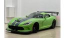 Dodge Viper 2016 Dodge Viper Srt10, Dodge Warranty-Service Contract-Service History, GCC