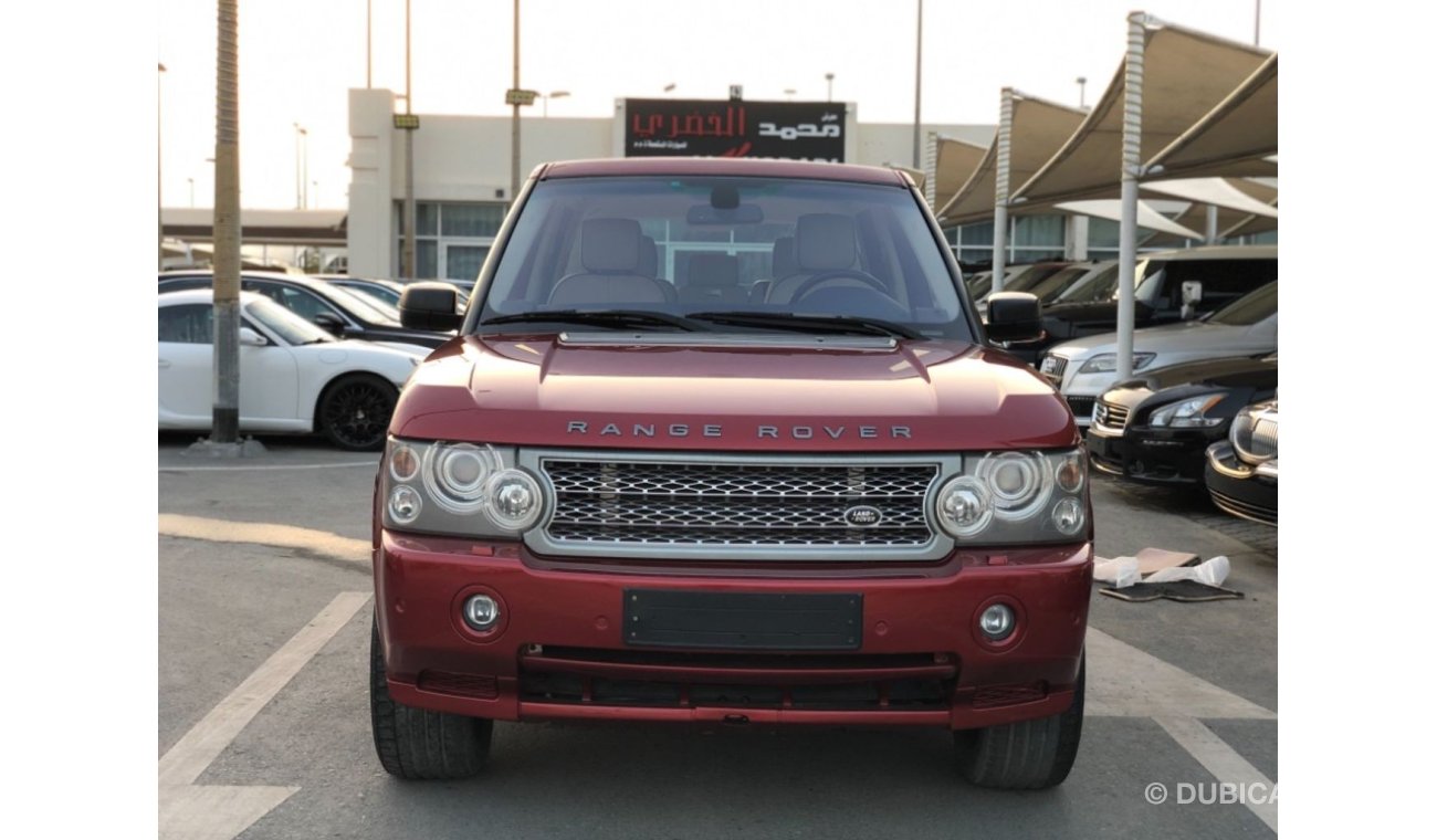 Land Rover Range Rover HSE رانج فوج 2008 خليجي بدون سوبر نظيف لايعاني من اي مشاكل