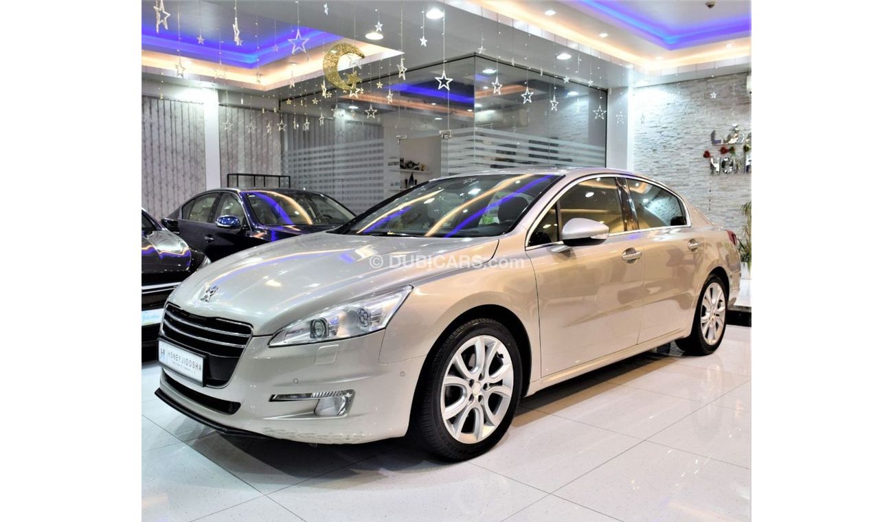 Peugeot 508 EXECELLENT DEAL for this Peugeot 508 TURBO 2015 Model!! in Silver Color! GCC Specs