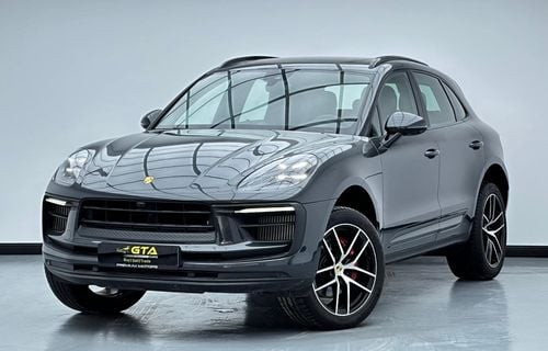 Porsche Macan S 2.9L 2024 Porsche Macan S, Oct 2026 Porsche Warranty, Porsche Full Service History, GCC