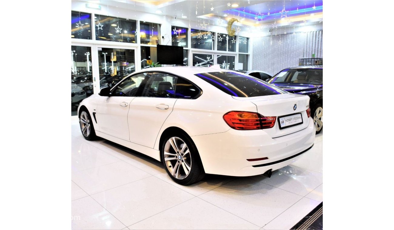 BMW 420i ONLY 84000 KM! BMW 420i Gran Coupe 2015 Model!! in White Color! GCC Specs