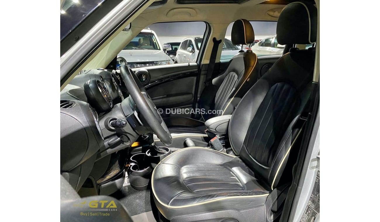 Mini Cooper Countryman 2014 Mini Cooper Countryman, Warranty, Low KMs, Service History, GCC