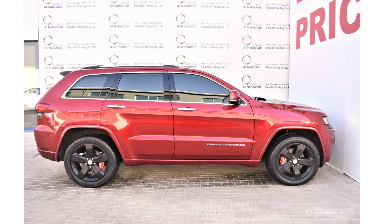 Jeep Grand Cherokee OVERLAND 3.6L V6 4X4 2014 GCC SPECS