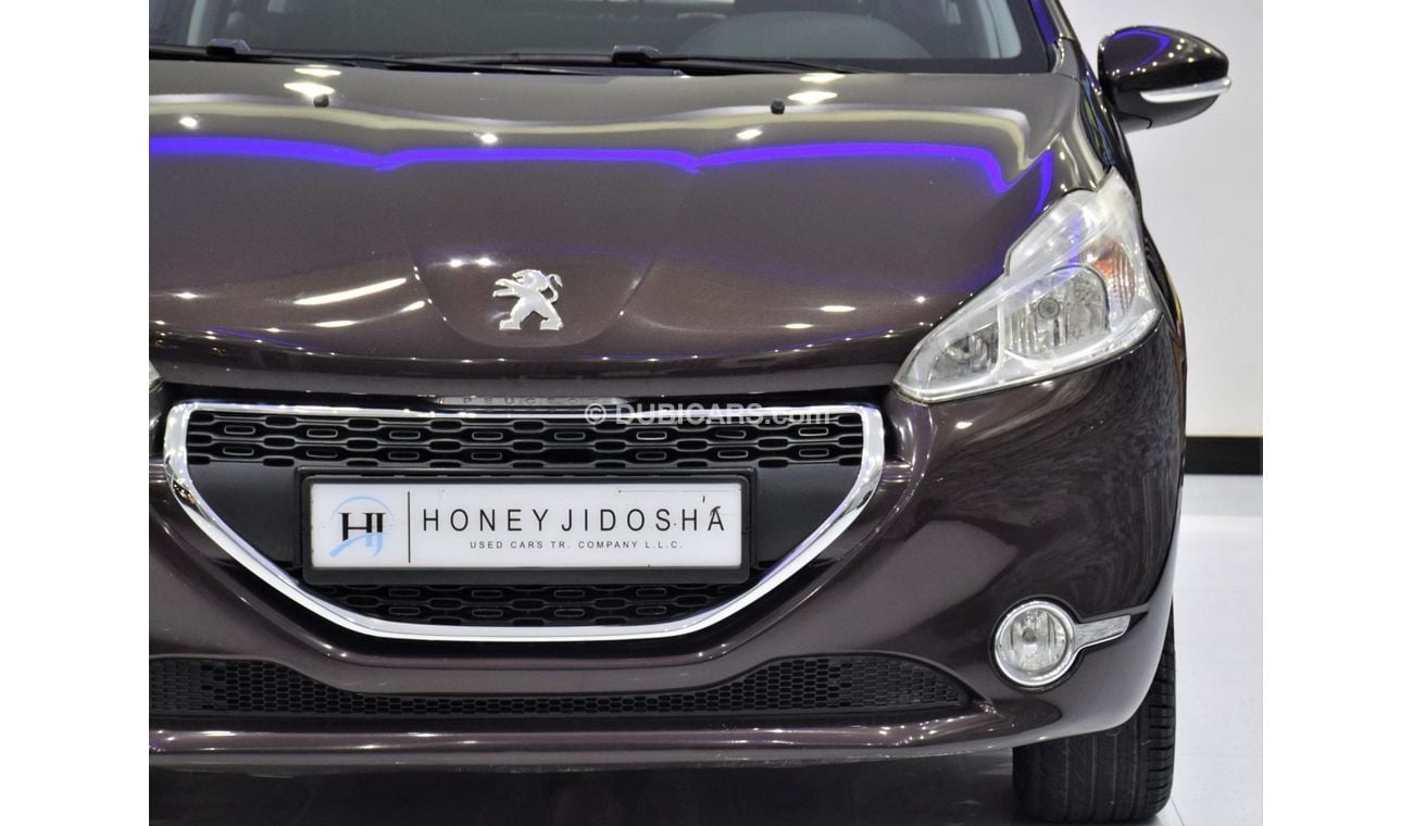 Peugeot 208 Allure EXCELLENT DEAL for our Peugeot 208 ( 2013 Model! ) in Brown Color! GCC Specs