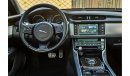 Jaguar XF 1,253 P.M  | 0% Downpayment | Spectacular Condition!