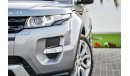 Land Rover Range Rover Evoque Dynamic Plus - Fully Agency Serviced! - GCC - AED 2,037 Per Month - 0% DP