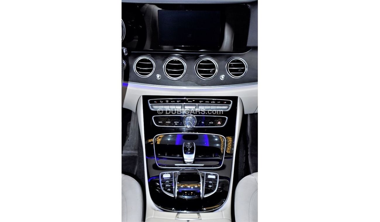 مرسيدس بنز E200 EXCELLENT DEAL for our Mercedes Benz E200 ( 2017 Model ) in Brown Color GCC Specs