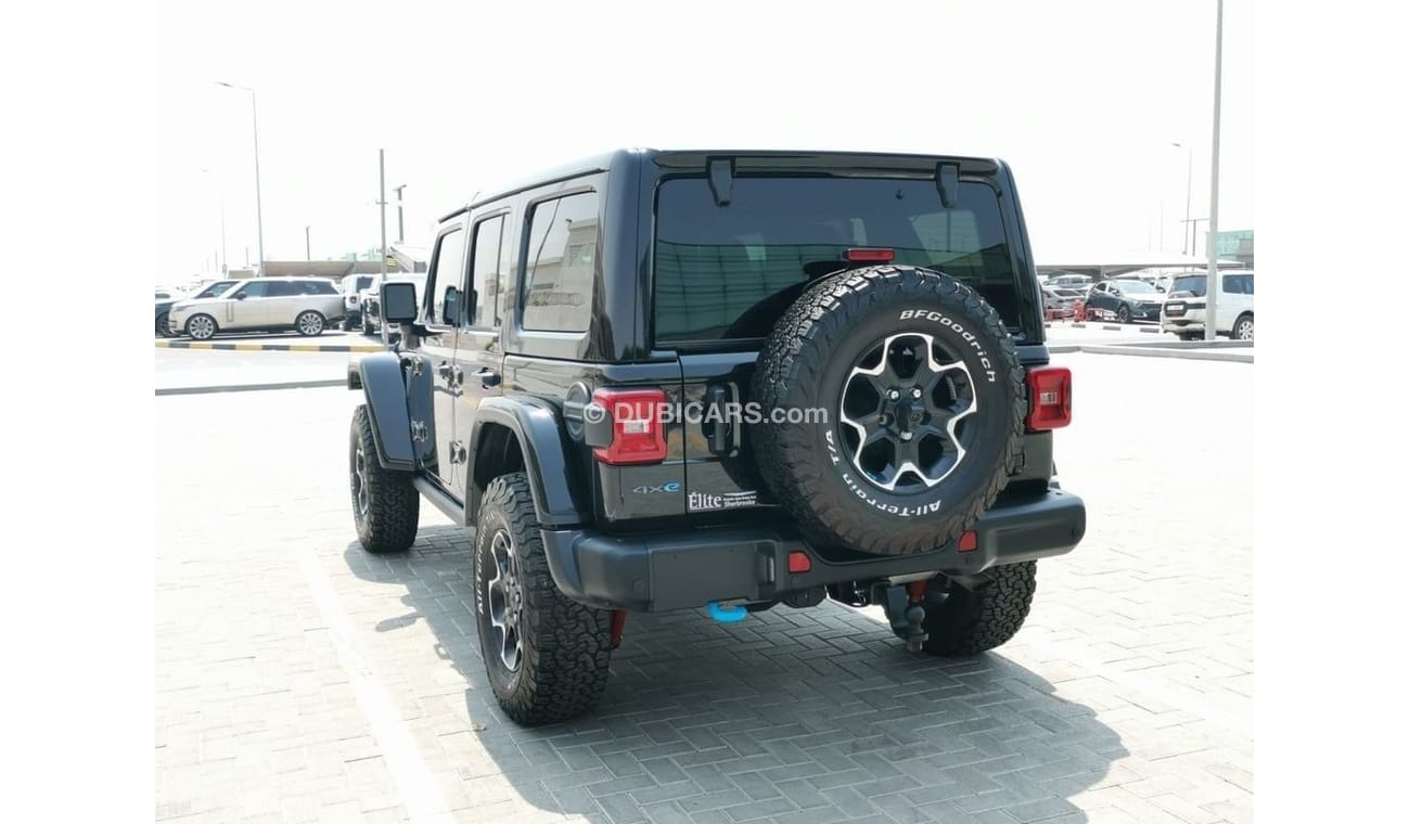 Jeep Wrangler Jeep Wrangler Unlimited Rubicon  (Hybrid)- 2022 - Black
